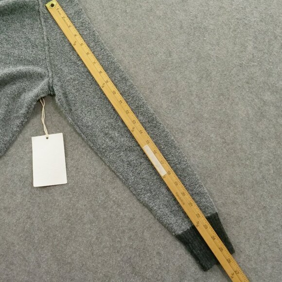 Frederik Anderson Copenhagen Small Gray Knit Pullover Long Sleeve Crew Neck New - Picture 13 of 15